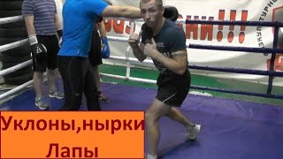 Бокс. Уклоны, нырки, лапы (Часть 10)