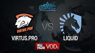 Virtus.pro vs Liquid, NYC Finals, Group Stage, Game 1