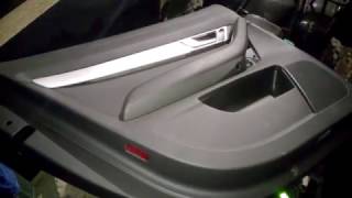 How remove inside rear door panel Audi A6 C6