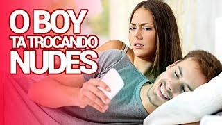 O boy ta trocando nude! | Papo com a Diva