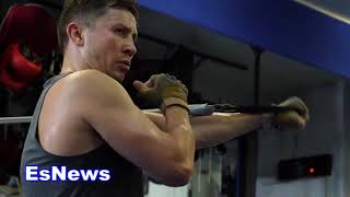 Inside Camp With GGG For Canelo 2 Fight Golovkin Working Hard EsNews Boxing