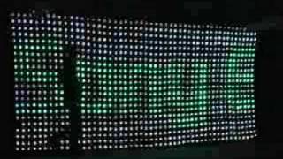 Logos in LED Curtain