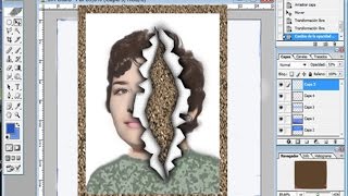 Tutorial papel roto con Photoshop