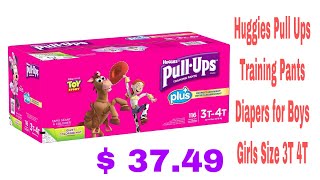 Huggies Pull-Ups Plus Training Pants for Boys or Girls