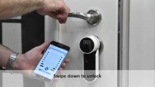 Электронный замок Mul-T-Lock ENTR. Установка.