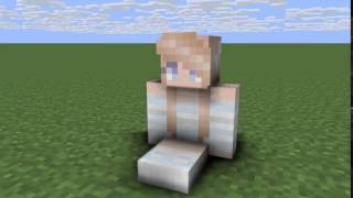 Giantess Buttcrush - animation minecraft
