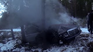 Mercedes Benz 190 Crash