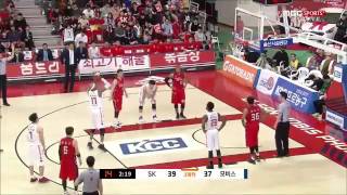 밀러 이종현 함지훈 Vs 화이트 최부경 송창무 170305 모비스 Vs Sk 6r 하이라이트