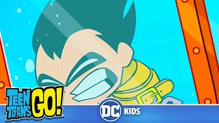 Teen Titans Go! | Robin's Impossible Escape Trick | DC Kids