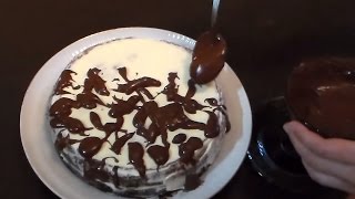 Как испечь БИСКВИТНЫЙ ТОРТ "Шоколадная клякса". Универсальный рецепт.