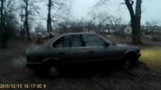 ч.2 БМВ 525 Е34 Прогрел после мойки