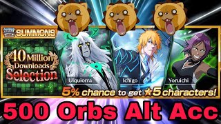 40 Million Dowloads Selection Summons 500 Orbs