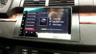 Мультимедиа для BMW X5 Е53 Штатная магнитола с экраном 9" Android 6.0.1