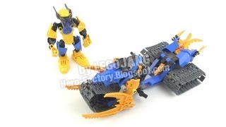 LEGO Hero Factory RACERS: Wolf + Prowler TripleTrak