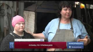В Восточном Казахстане живет единственная во всем регионе женщина-кузнец