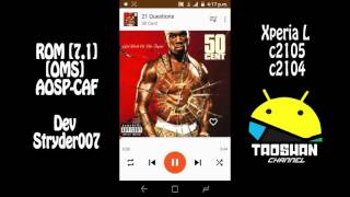 ROM 7.1 OMS AOSP-CAF Xperia L C2105 C2104