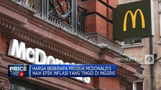 Inflasi Menggila, Harga Burger McDonald’s di Inggris Naik 20%