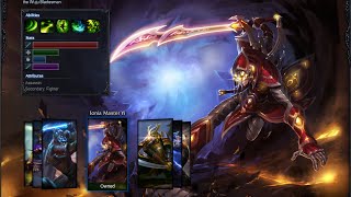 Ionia Master Yi Skin Spotlight Gameplay 1080p HD