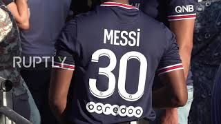 France: PSG fans gather outside stadium ahead of first game after Messi's arrival