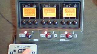 Zoom G3 G5 B3 ashbass Patch Select Mod