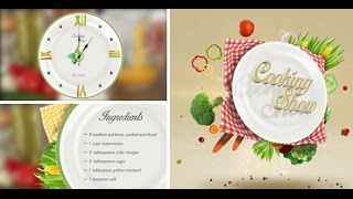 Cooking Show Pack | After Effects template
