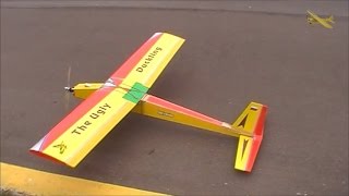 Авиамодель.  Верхоплан Взлёт и Посадка