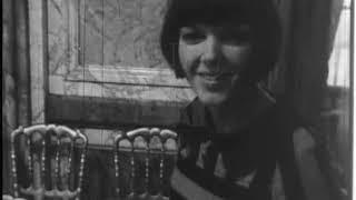 Mary Quant Fashion show in Paris in 1963.  Archive film 5697
