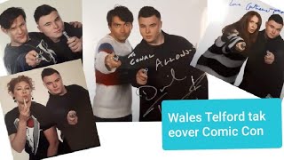 I met David Tennant Matt Smith Catherine Tate and Alex Kingston Wales Comic Con 2019