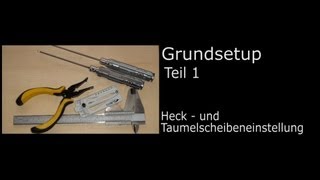 HK 450 GT (T-Rex Clone) Aufbauanleitung Teil 9 - Grundsetup Teil 1