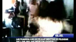 EEUU Alumnas, a las piñas por un chico