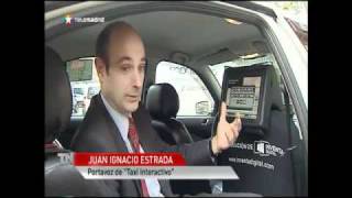 Telemadrid Noticias 2 - Taxi Interactivo - Cibertaxi