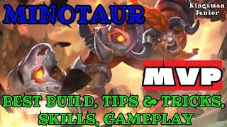 Mobile Legends | MINOTAUR (МИНОТАВР) SUPPORT | MVP | BEST BUILD | TIPS & TRICKS | SKILLS | GAMEPLAY