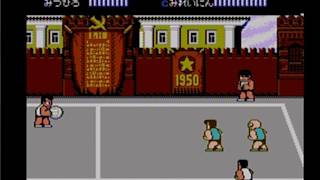 レトゲー神曲集　熱血高校ドッジボール部　ソ連戦BGM（カチューシャ）　作業用１時間耐久