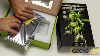 XFX nVidia GeForce GTS 250 (GS-250X-ZSL4) unboxing by geekshive.com