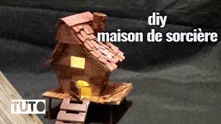 DIY MAISON DE SORCIÈRE EN CARTON