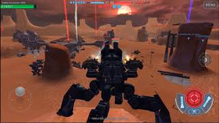 War Robots Gameplay - Fujin and Raijin with Kenitic Weapons 180923