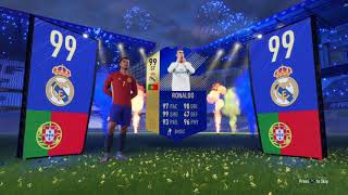 FIFA 18 Completed. - Packing 99 TOTS Cristiano Ronaldo!!!!