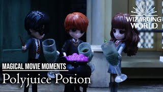 Momentos mágicos de la película de Harry Potter | Posion Polyjuice | WB Kids