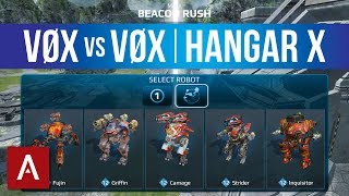War Robots: Custom Game Hangar Deck X | VØX vs VØX - No Shocktrains!