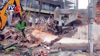 GHMC Begins Demolition Of  Illegal Buildings | Hyderabad | Telugu News | TV5 News