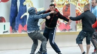 STREET FIGHT compilation   BEST EVER HARDCORE COMBAT STREET BAGARRE GUN CAR CRASH