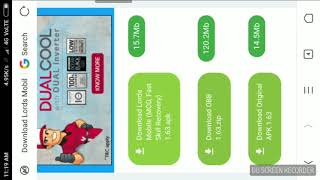 How to download Lords mobile ( 120mb ) me