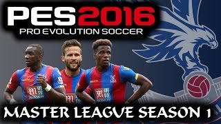 PES 2016 - PS4 - Crystal Palace ML #13 - Penultimate Episode