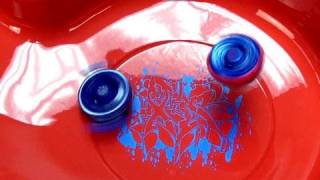 Beyblade XTS Rip Grind Beystadium Battles Part 1 - Tempo Hammer Hit X Pegasus Jumper