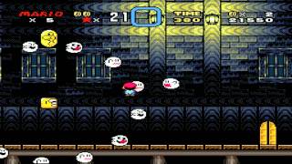 LPF Super Mario World Race Challenge 5 - Vanilla Ghost House (komplett)