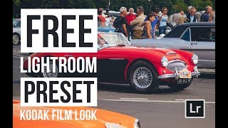 Kodak Film Look - Free Lightroom Preset!
