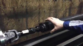 Балансировка карданного вала изготовленного для газели с мотором 2JZ GE VVT-i