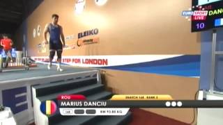 Мужчины 94кг. Рывок ЧЕ 2012