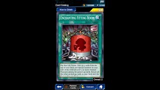 Yugioh Duel Links - Enchanting Fitting Room!