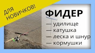 Фидер для начинающих. Выбор удилища, катушки, лески для фидера #OmskFish